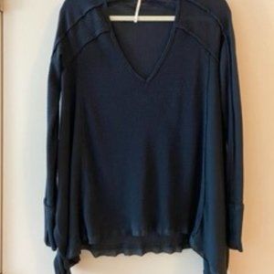 Free People Flowy Waffle Long Sleeve